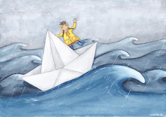 Sticker Renard Mignon